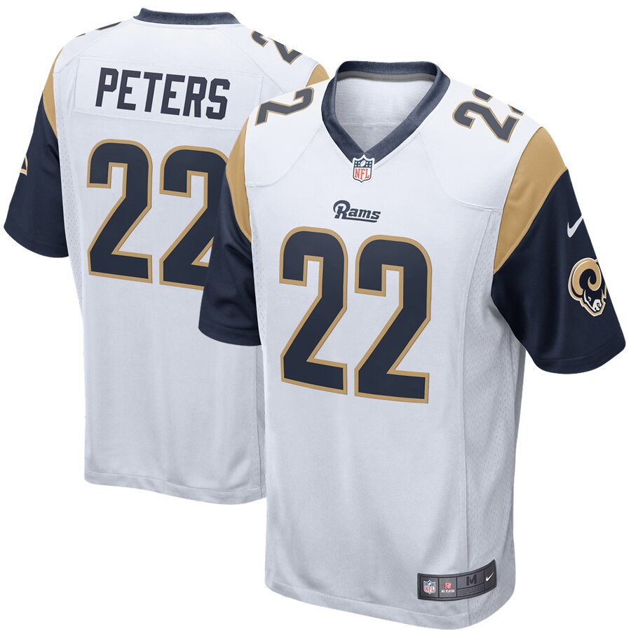 Marcus Peters Los Angeles Rams Nike Game Jersey White