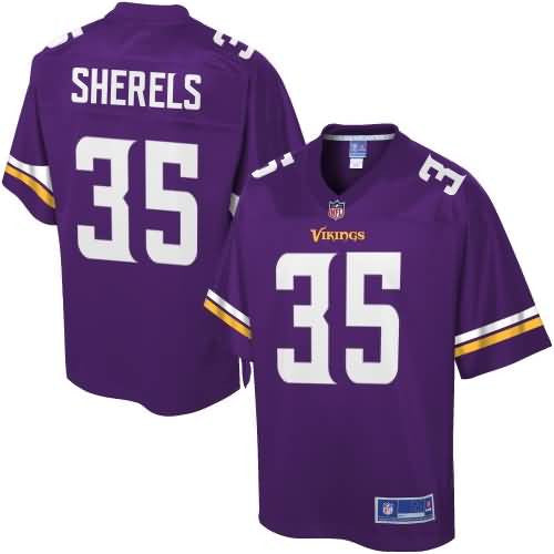 Marcus Sherels Minnesota Vikings Nfl Pro Line Youth Player Jersey Purple