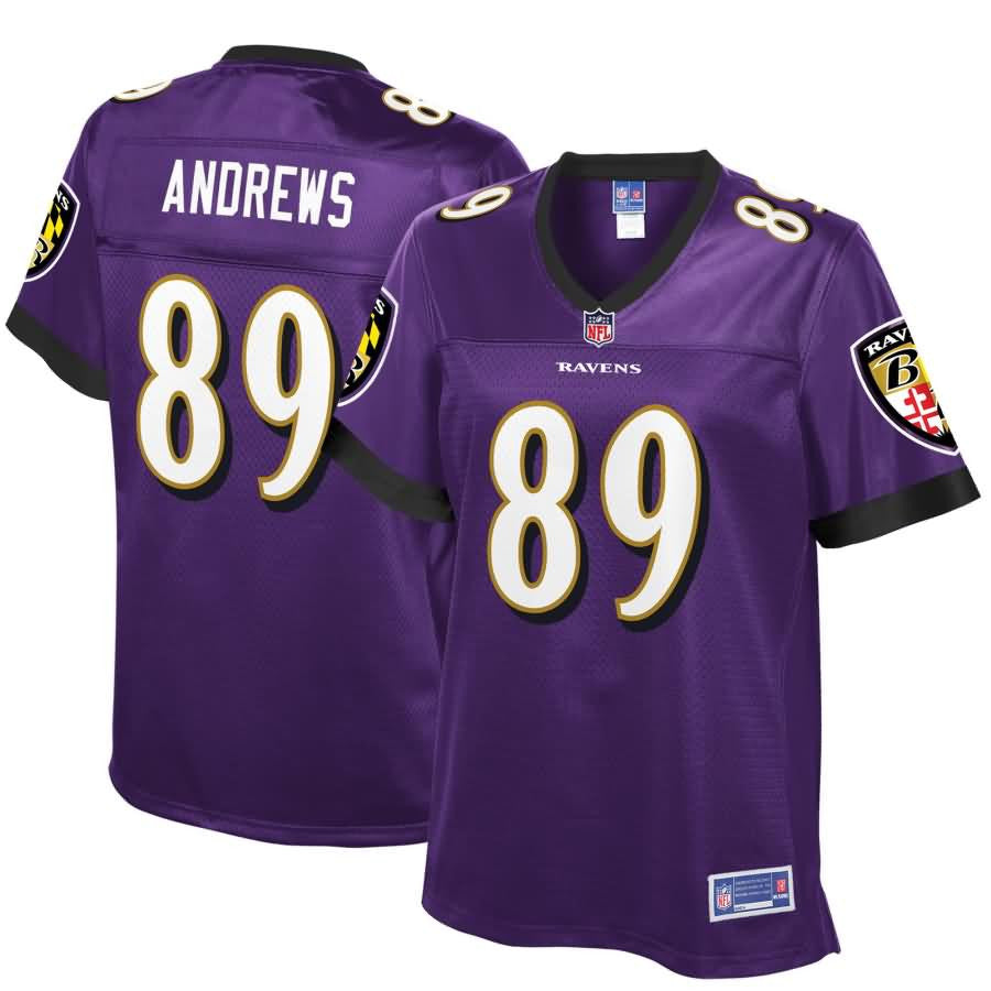 Mark Andrews Baltimore Ravens Nfl Pro Line Womens Player Jersey Purple