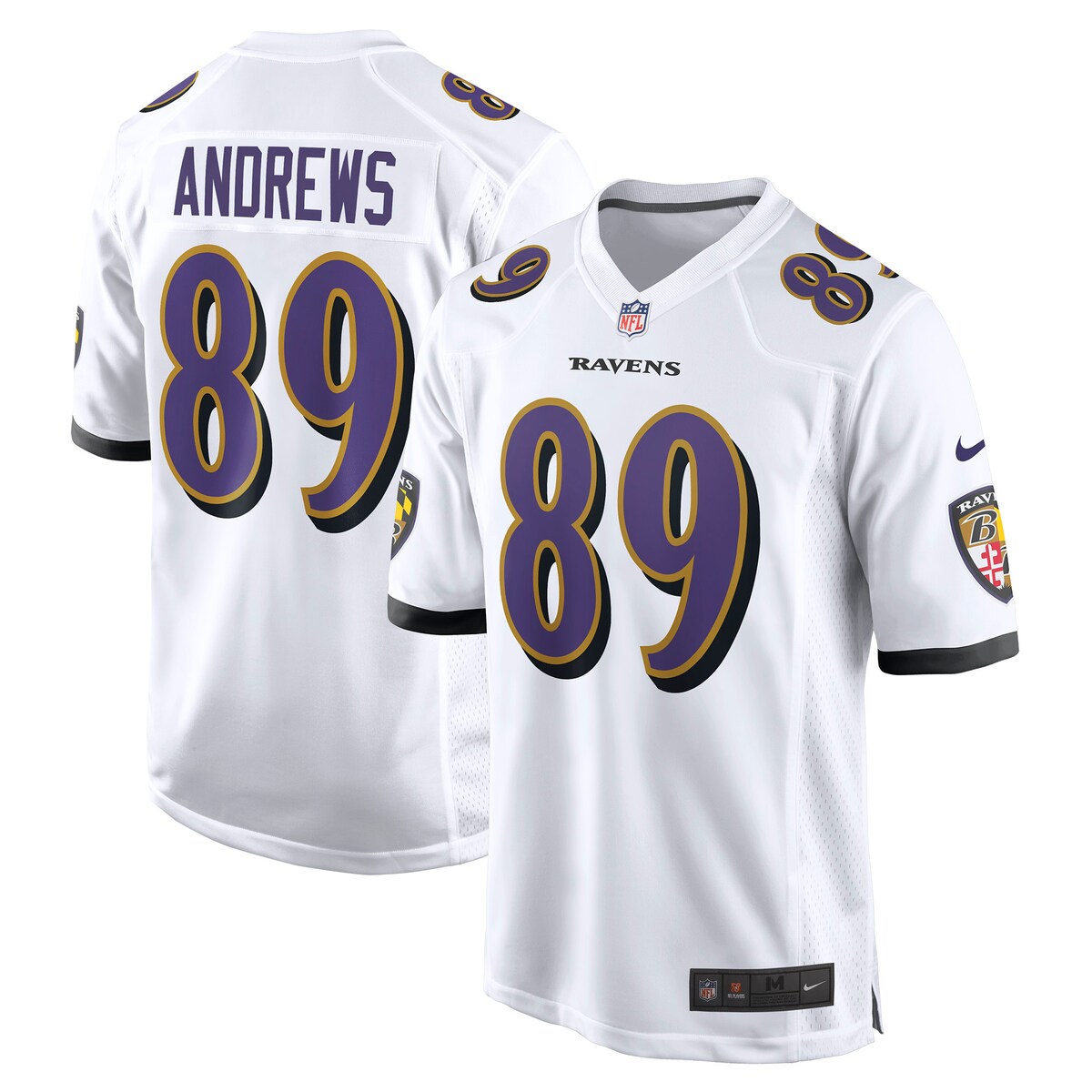 Mark Andrews Baltimore Ravens Nike Game Jersey White