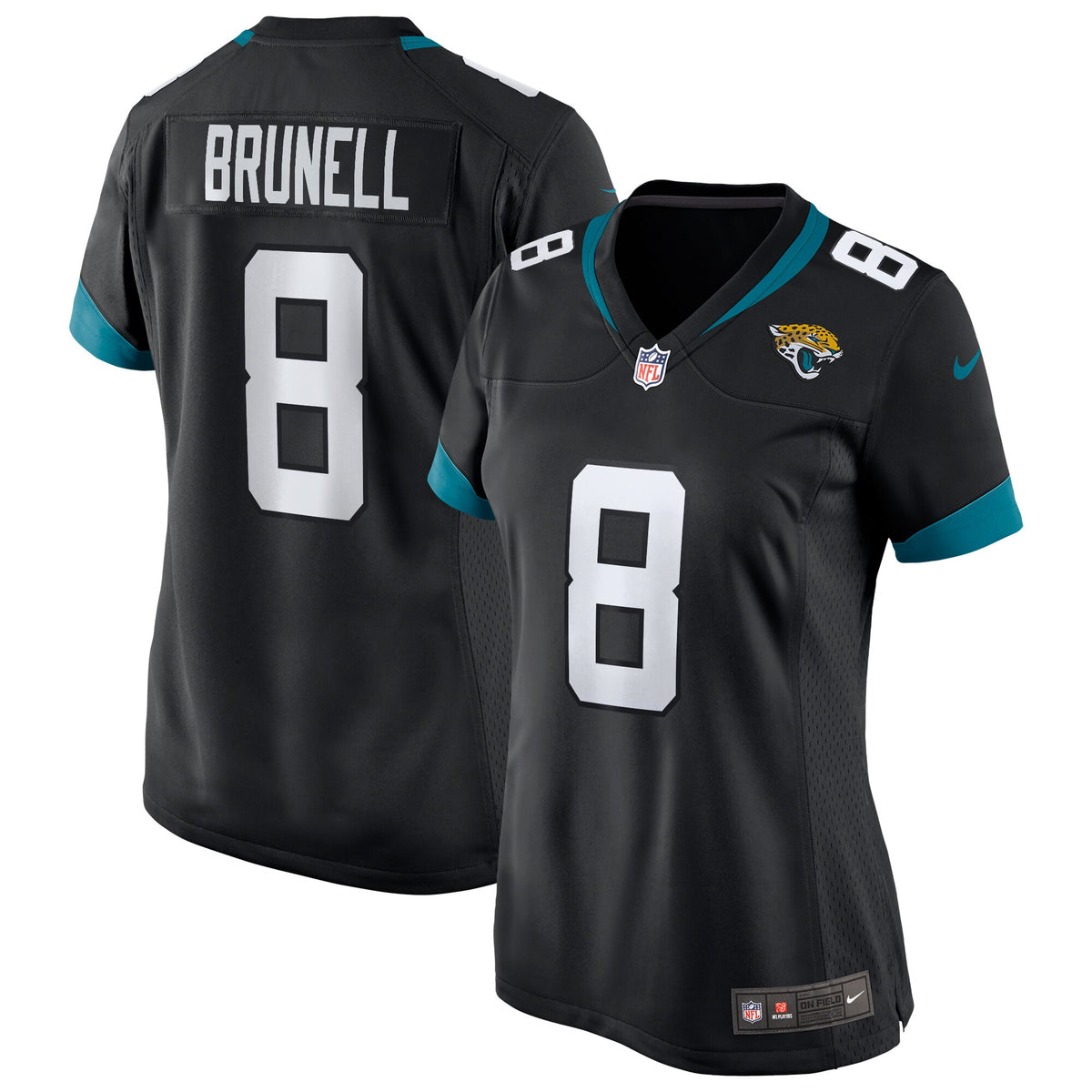 Mark Brunell Jacksonville Jaguars Nike Womens Game Retired Player Jersey Black