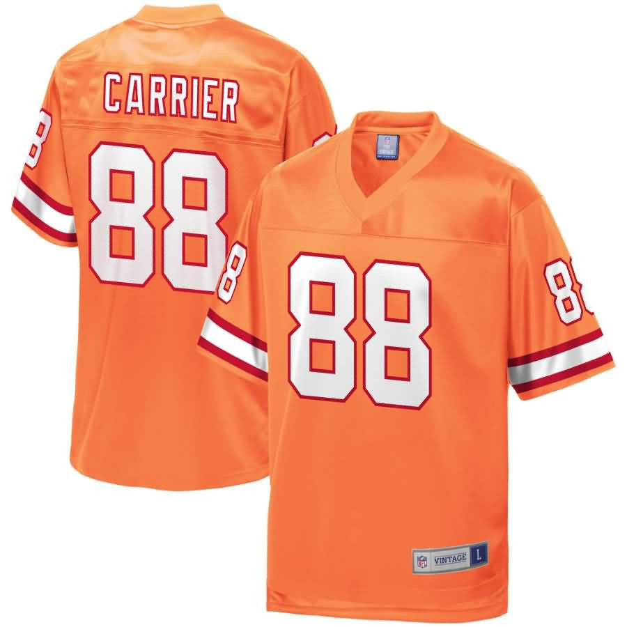 Mark Carrier Tampa Bay Buccaneers Nfl Pro Line Retired Player Jersey Orange