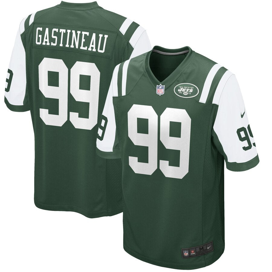 Mark Gastineau New York Jets Nike Retired Player Game Jersey Green