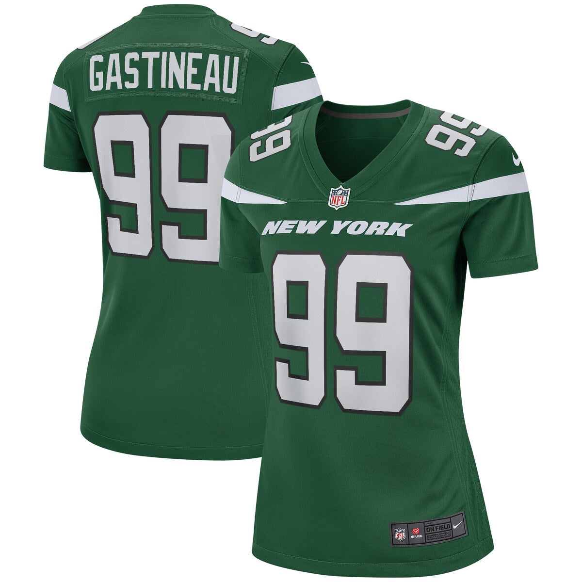 Mark Gastineau New York Jets Nike Womens Game Retired Player Jersey Gotham Green