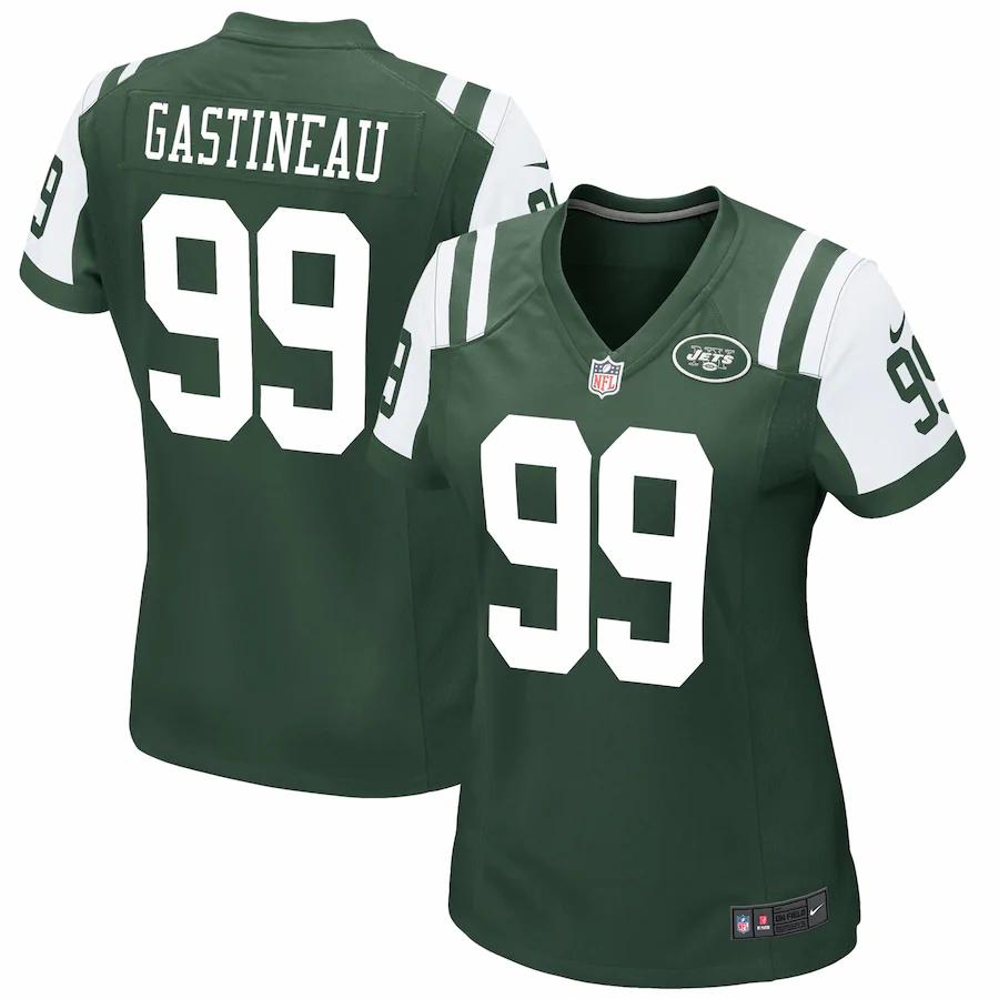Mark Gastineau New York Jets Nike Womens Retired Game Jersey Green