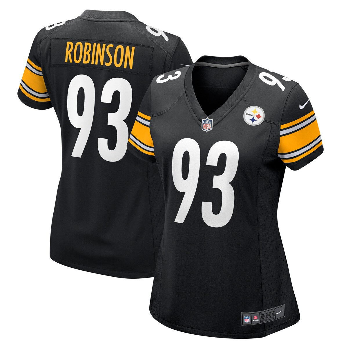 Mark Robinson Pittsburgh Steelers Nike Womens Game Player Jersey Black