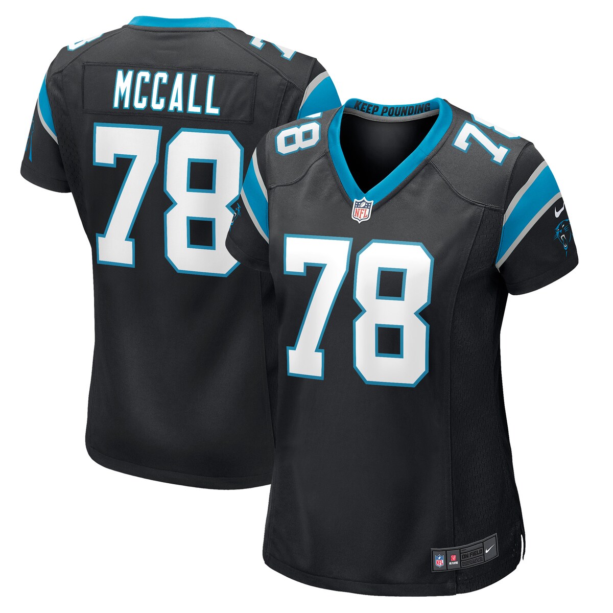 Marquan Mccall Carolina Panthers Nike Womens Game Player Jersey Black