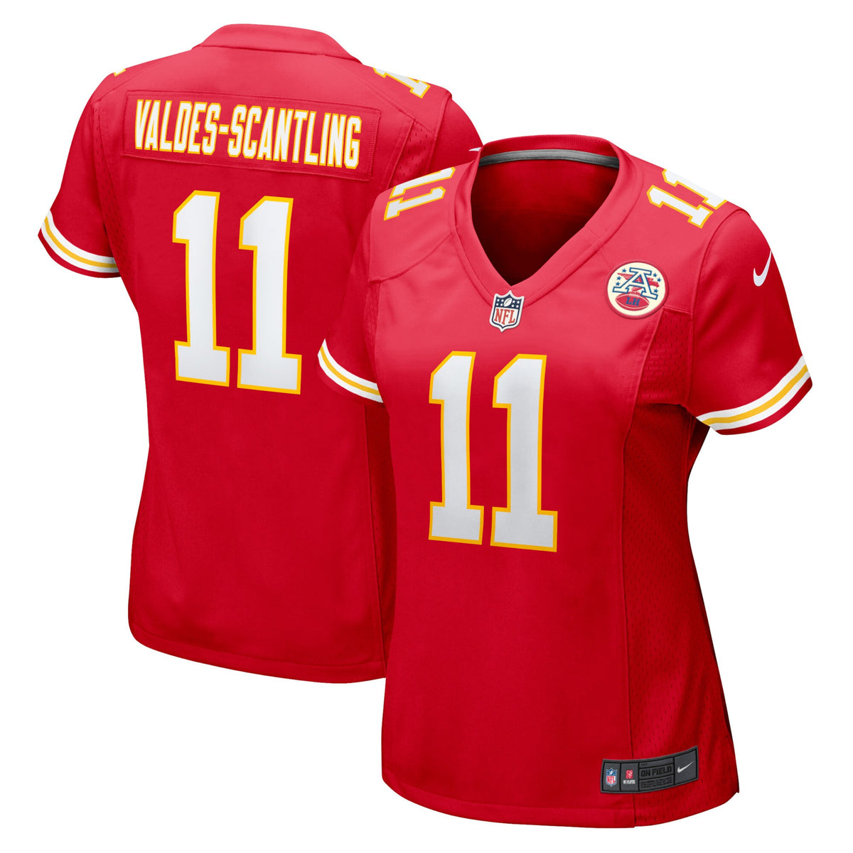 Marquez Valdes scantling Kansas City Chiefs Nike Womens Game Jersey Red