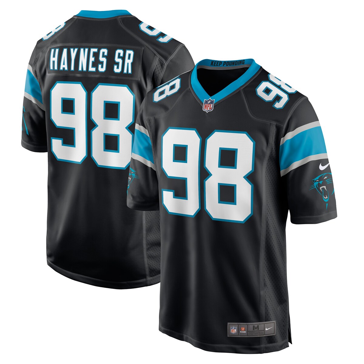 Marquis Haynes Sr Carolina Panthers Nike Game Player Jersey Black