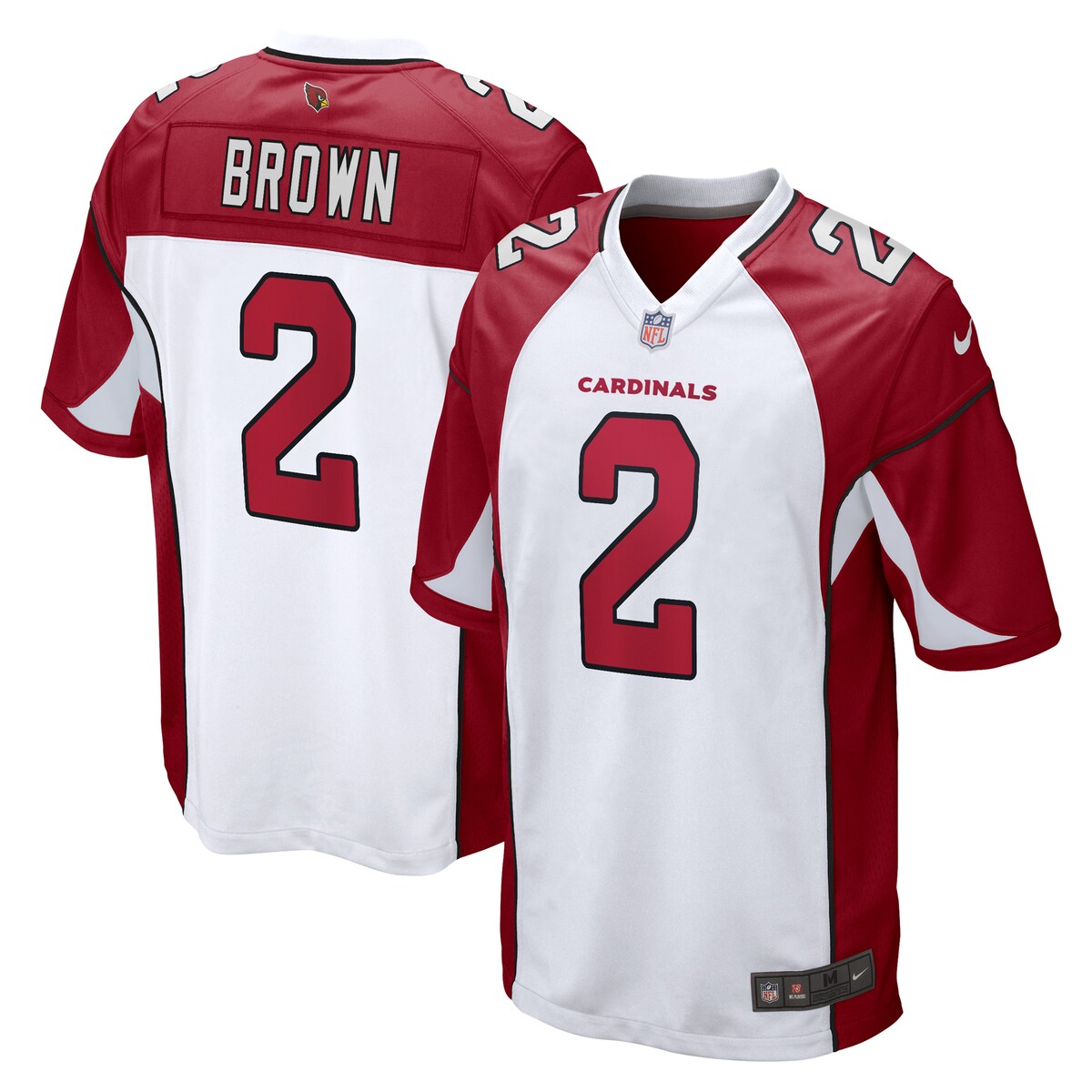 Marquise Brown Arizona Cardinals Nike Game Player Jersey White