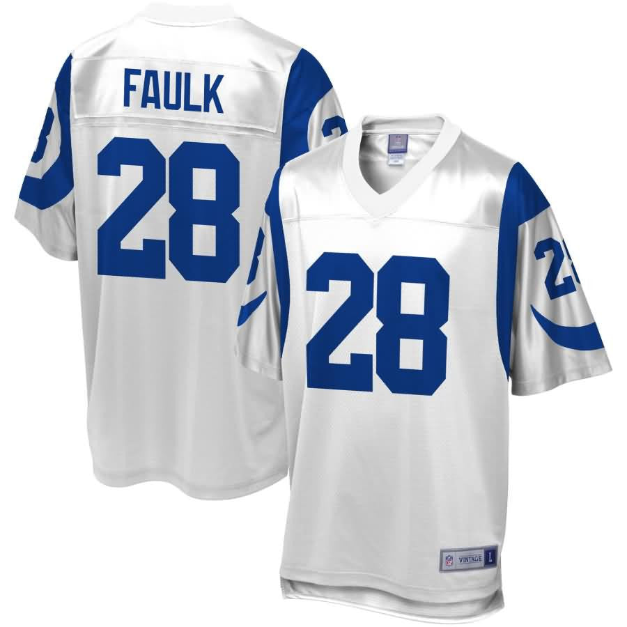 Marshall Faulk St Louis Rams Nfl Pro Line Retired Player Replica Jersey White