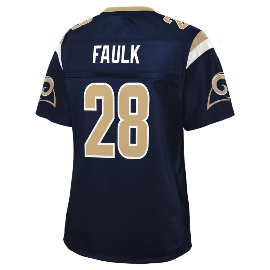 Marshall Faulk St Louis Rams Nfl Pro Line Womens Retired Player Jersey Navy