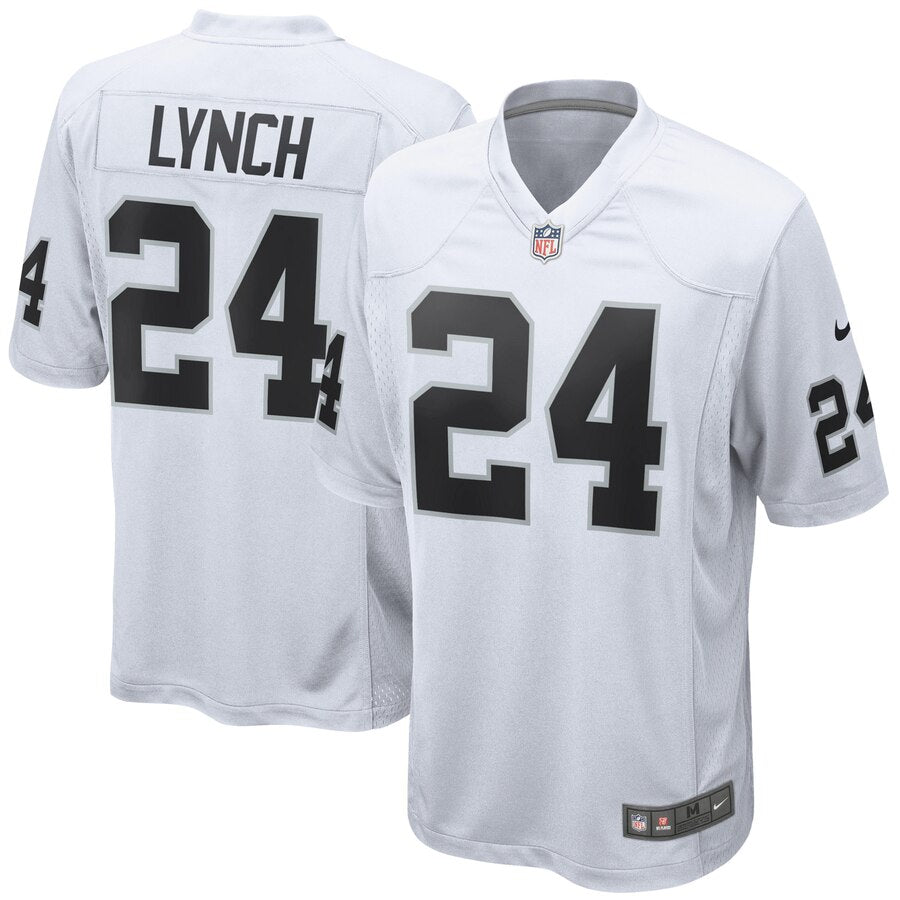 Marshawn Lynch Las Vegas Raiders Nike Game Jersey White