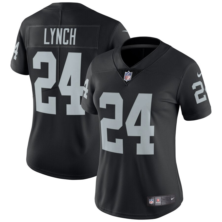 Marshawn Lynch Las Vegas Raiders Nike Womens Vapor Untouchable Limited Jersey Black
