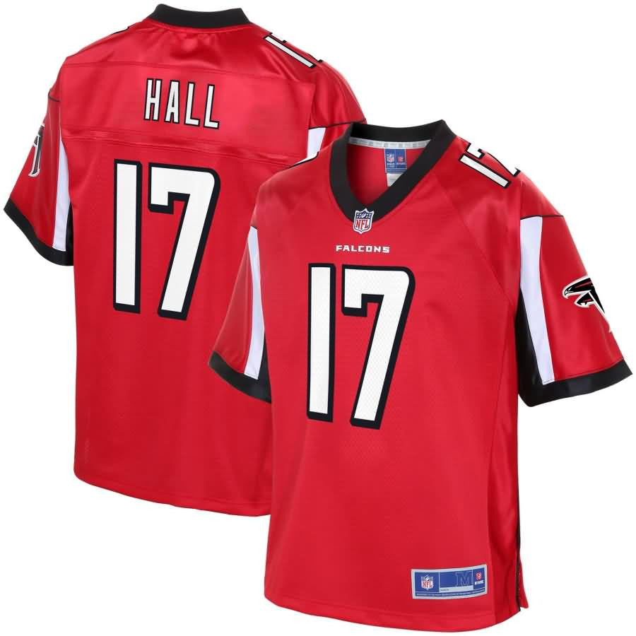 Marvin Hall Atlanta Falcons Nfl Pro Line Team Color Player Jersey Red