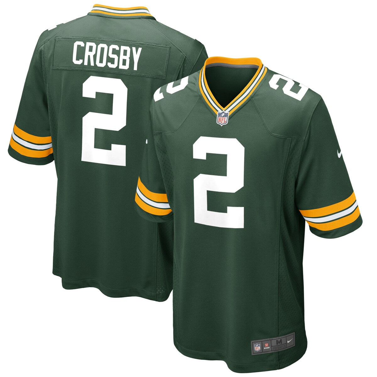 Mason Crosby Green Bay Packers Nike Game Jersey Green