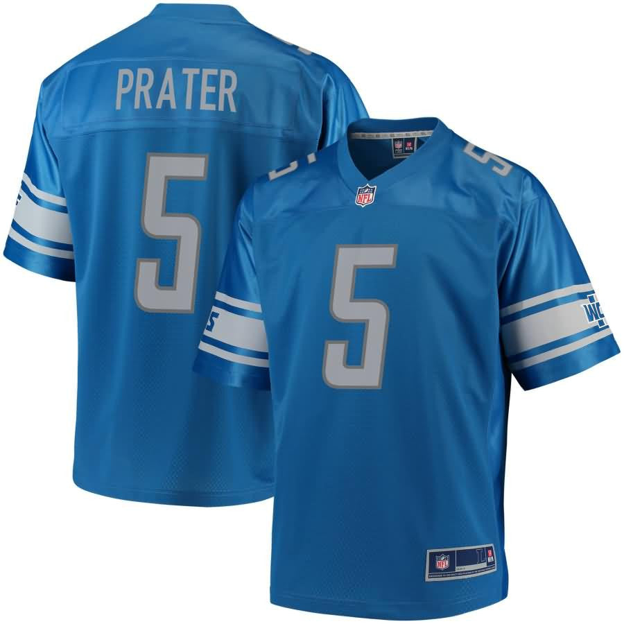 Matt Prater Detroit Lions Nfl Pro Line Team Color Player Jersey Blue