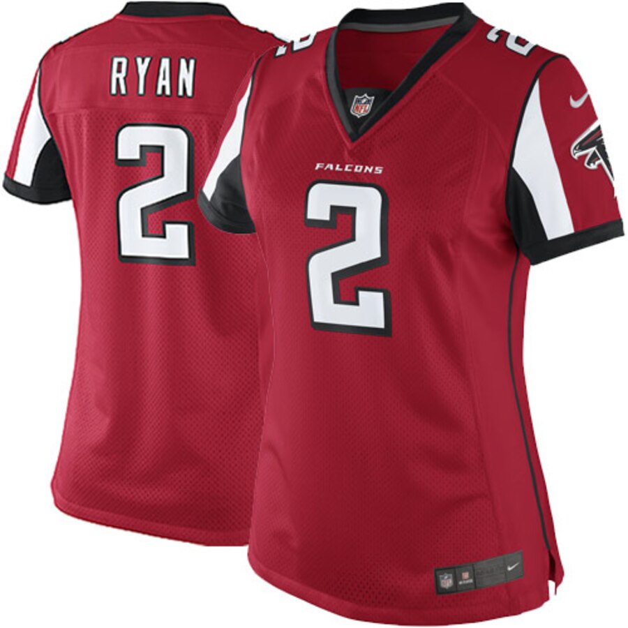 Matt Ryan Atlanta Falcons Nike Womens Limited Jersey Red