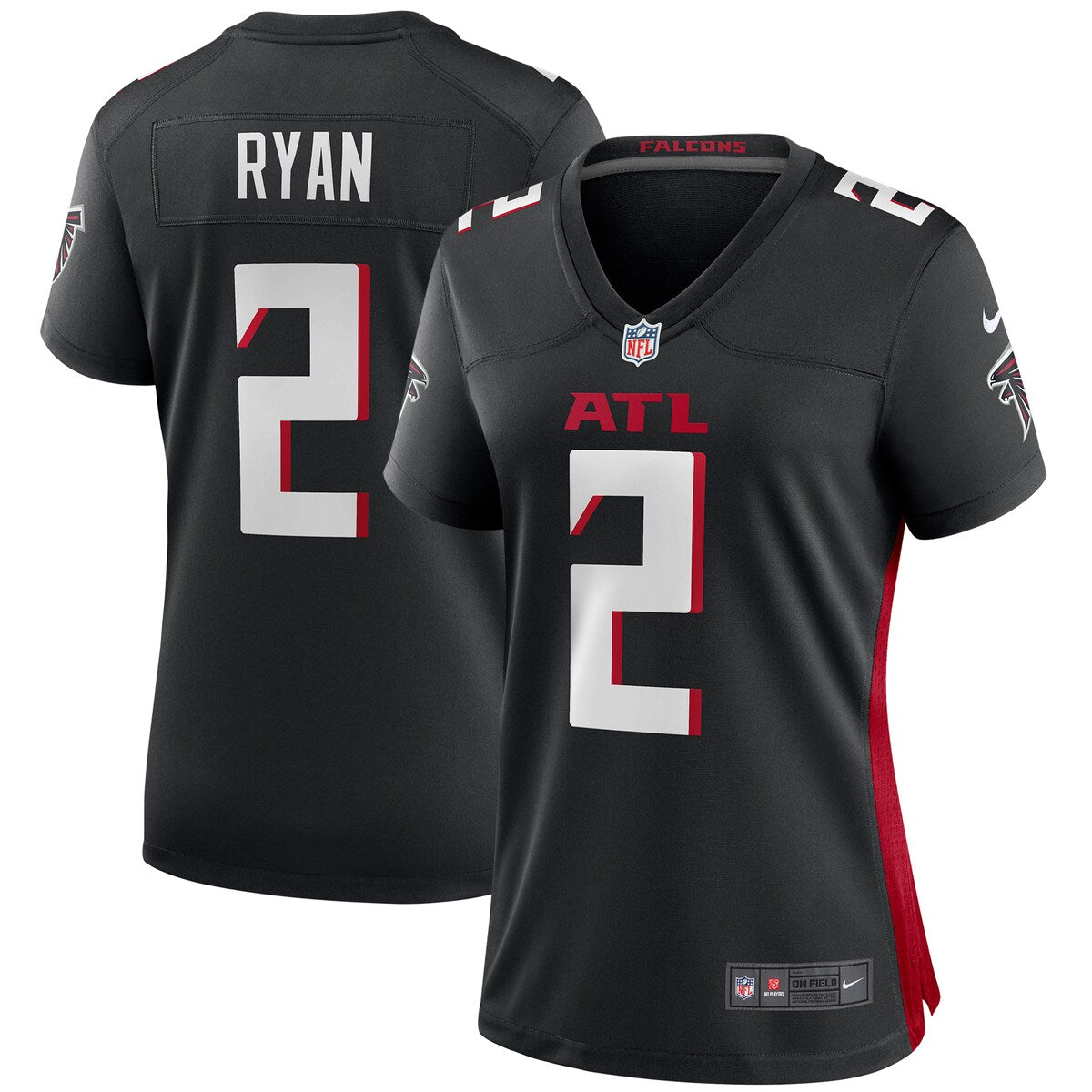 Matt Ryan Atlanta Falcons Nike Womens Player Game Jersey Black