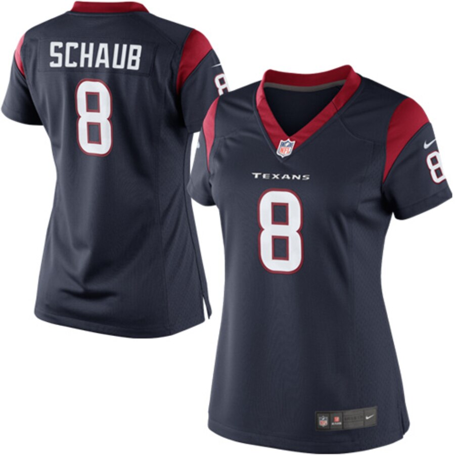 Matt Schaub Houston Texans Nike Womens Limited Jersey Navy Blue