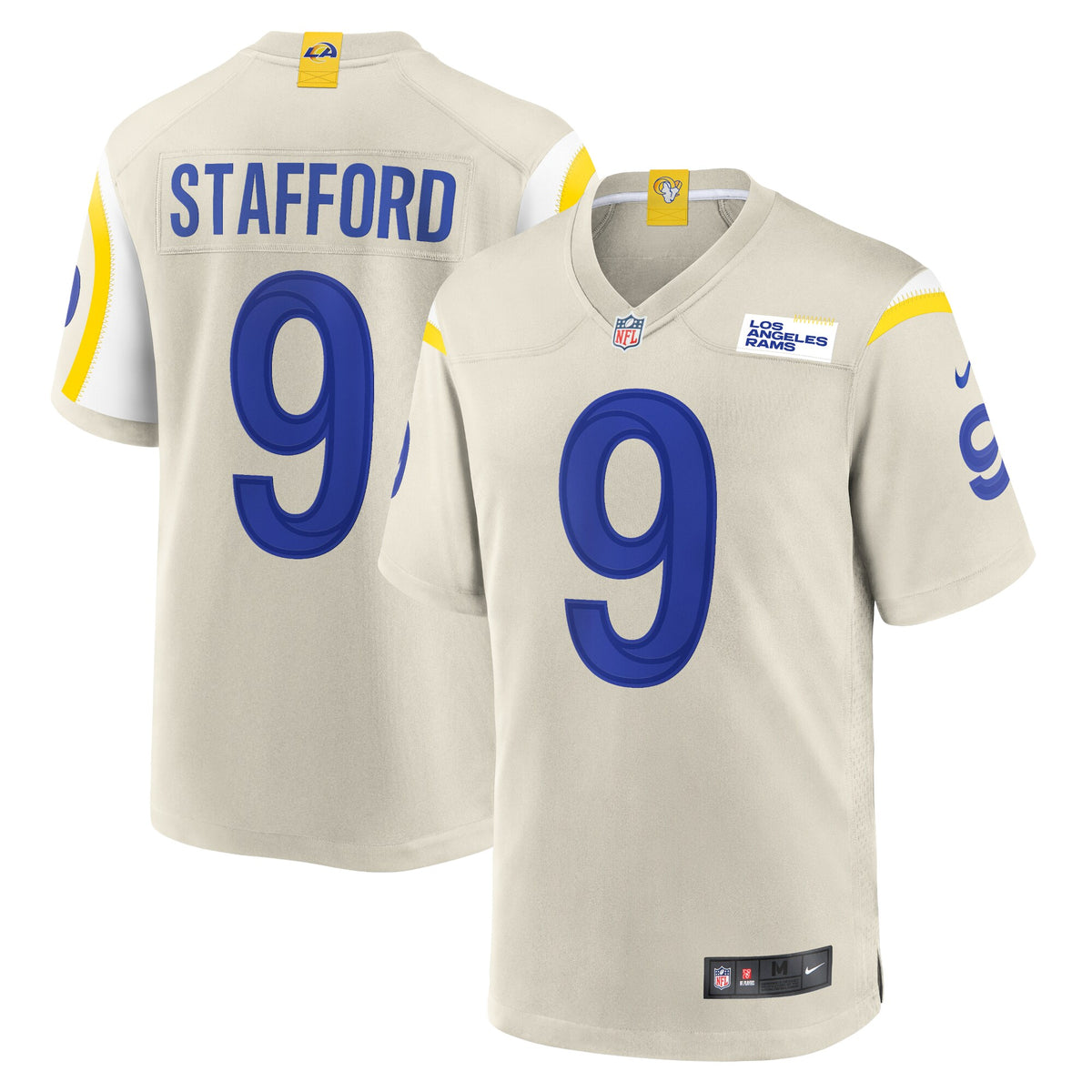Matthew Stafford Los Angeles Rams Nike Player Game Jersey Bone