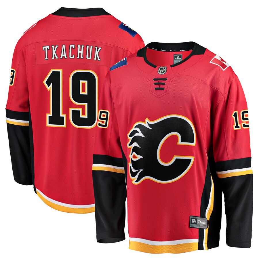 Matthew Tkachuk Calgary Flames Fanatics Branded Breakaway Player Jersey Red