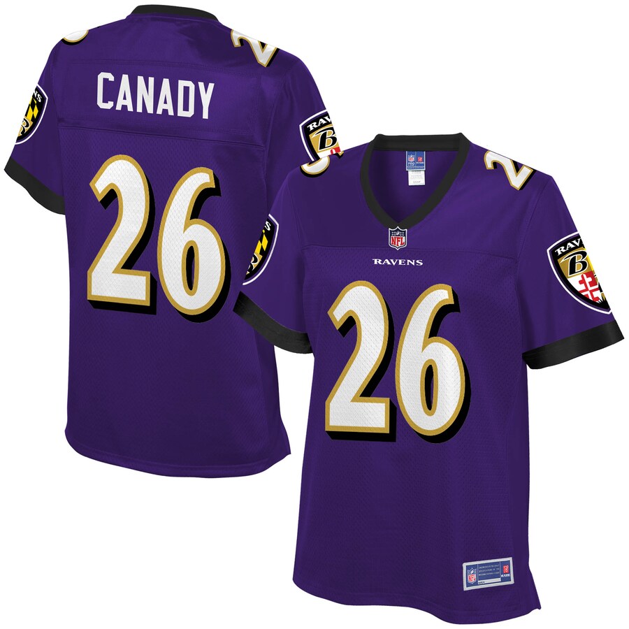 Maurice Canady Baltimore Ravens Nfl Pro Line Womens Player Jersey Purple