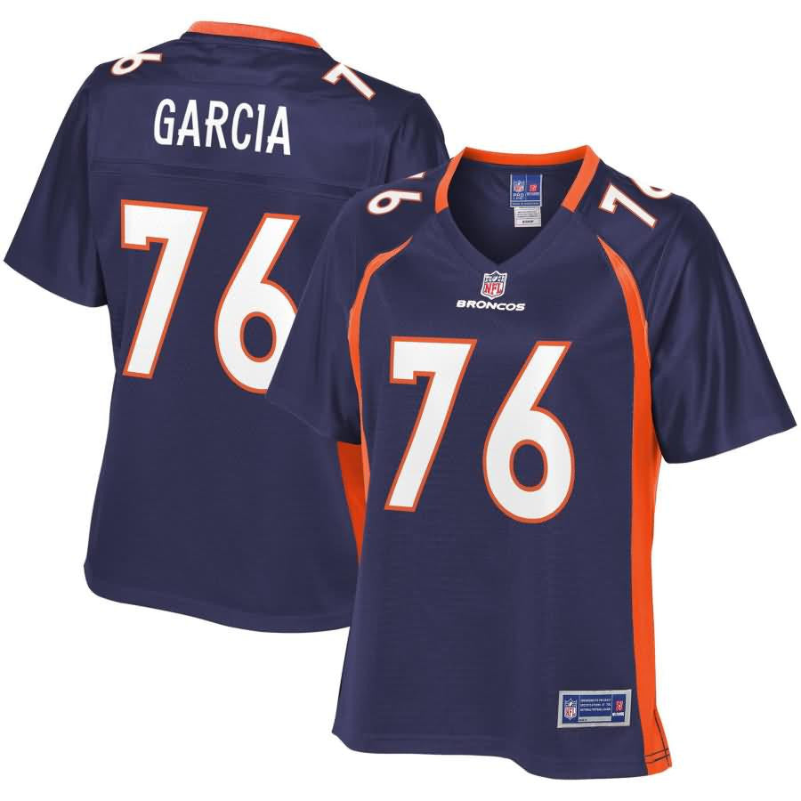 Max Garcia Denver Broncos Nfl Pro Line Womens Alternate Player Jersey Navy