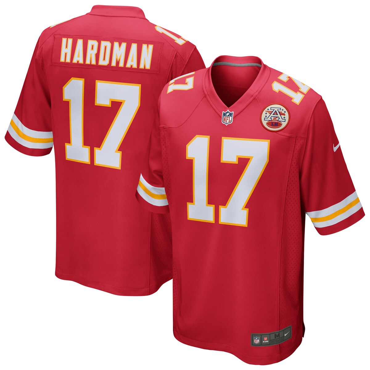 Mecole Hardman Kansas City Chiefs Nike Game Jersey Red