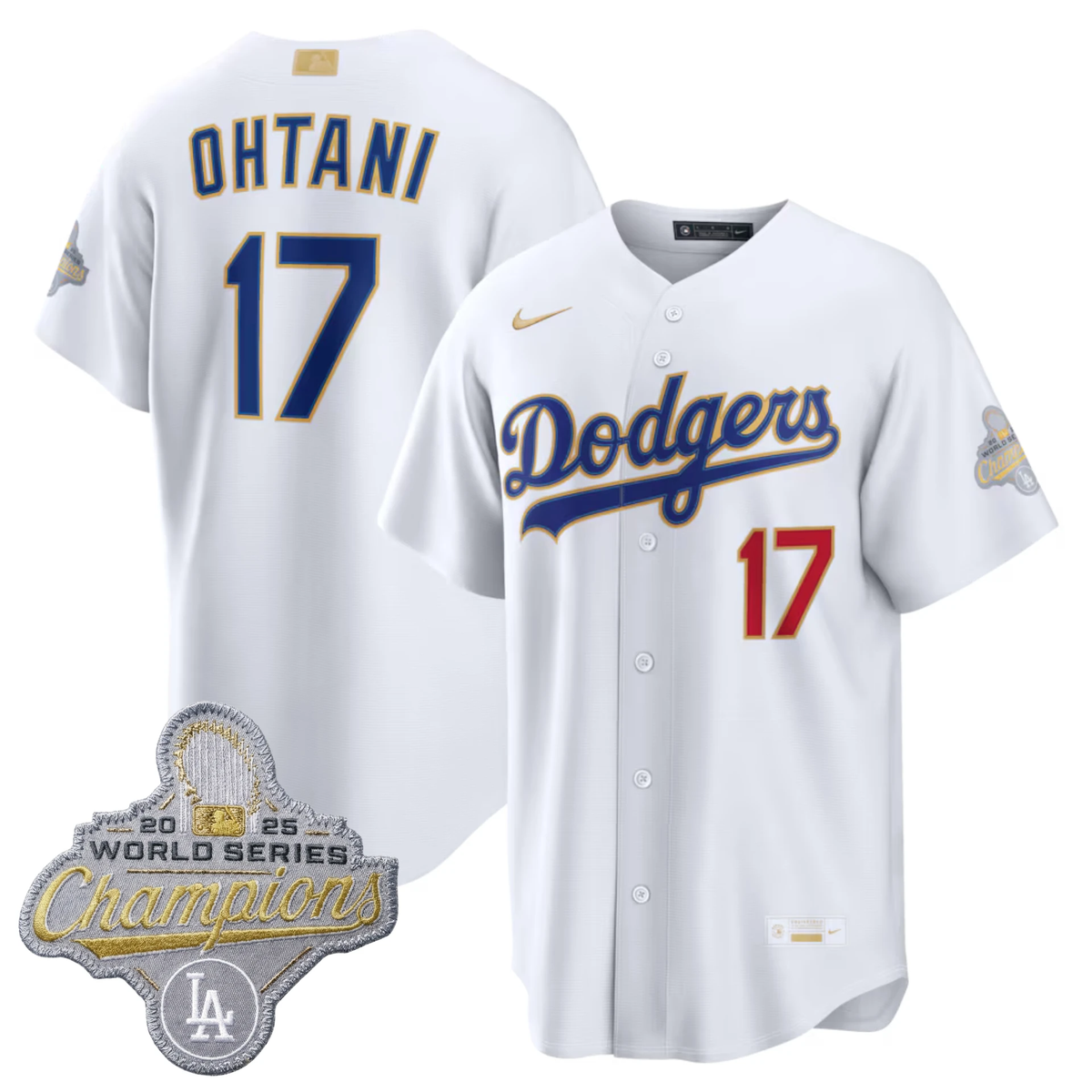 Men Los Angeles Dodgers 2026 Gold Collection Stadium Jersey All Stitched