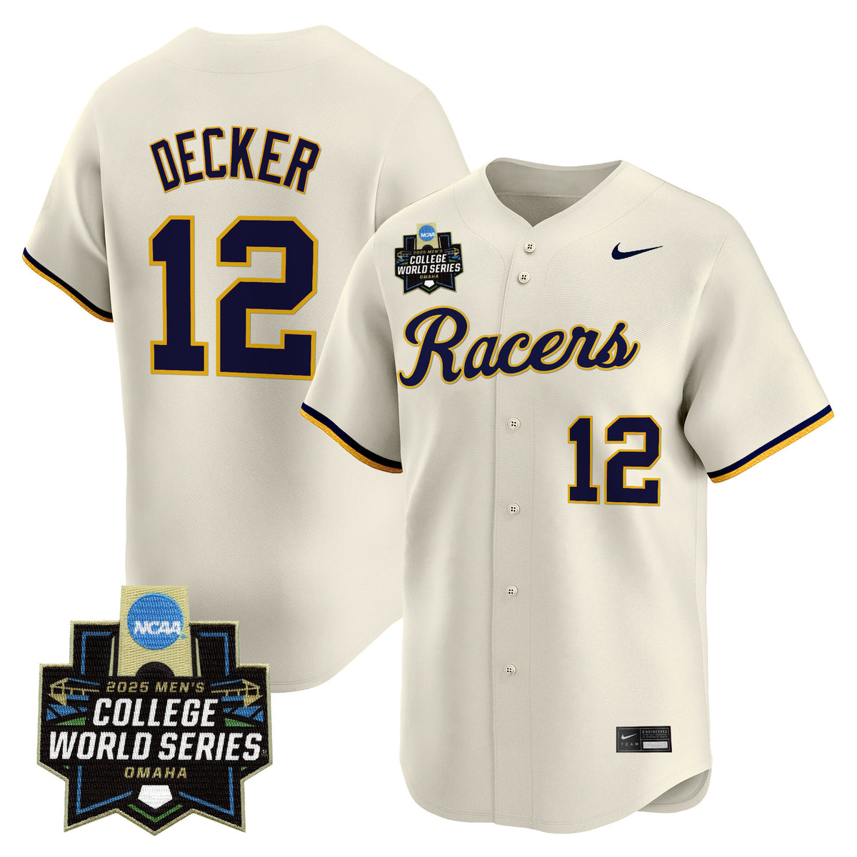 Men s Murray State Racers 2025 World Series Vapor Premier Limited Jersey All Stitched