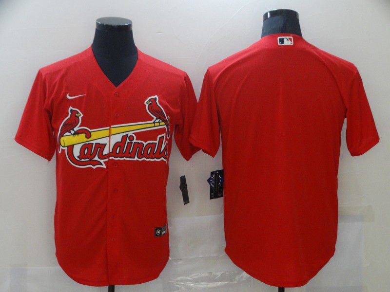 Men Stlouis Cardinals Blank Red Game Nike Mlb Jerseys