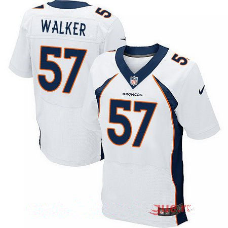 Mens 2017 Nfl Draft Denver Broncos 57 Demarcus Walker White Road Stitched Nfl Nike Elite Jersey