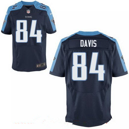Mens 2017 Nfl Draft Tennessee Titans 84 Corey Davis Navy Blue Alternate Stitched Nfl Nike Elite Jersey