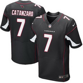 Mens Arizona Cardinals 7 Chandler Catanzaro Black Alternate Nfl Nike Elite Jersey