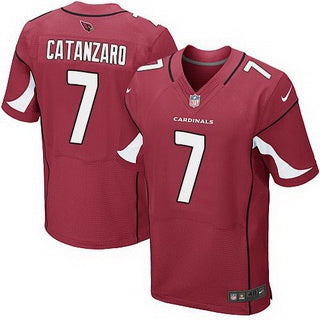 Mens Arizona Cardinals 7 Chandler Catanzaro Red Team Color Nfl Nike Elite Jersey