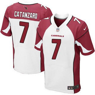 Mens Arizona Cardinals 7 Chandler Catanzaro White Road Nfl Nike Elite Jersey
