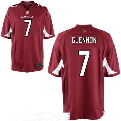 Mens Arizona Cardinals 7 Mike Glennon Red Stitched Nfl Nike Game Jersey