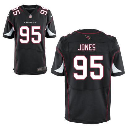 Mens Arizona Cardinals 95 Chandler Jones Black Alternate Nfl Nike Elite Jersey
