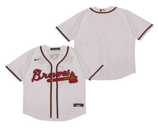 Mens Atlanta Braves Blank White Stitched Mlb Cool Base Nike Jersey