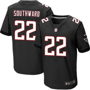 Mens Atlanta Falcons 22 Dezmen Southward Black Alternate Nfl Nike Elite Jersey