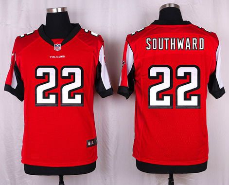 Mens Atlanta Falcons 22 Dezmen Southward Red Team Color Nfl Nike Elite Jersey