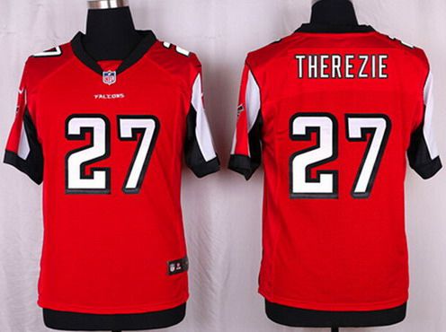 Mens Atlanta Falcons 27 Robenson Therezie Red Team Color Nfl Nike Elite Jersey
