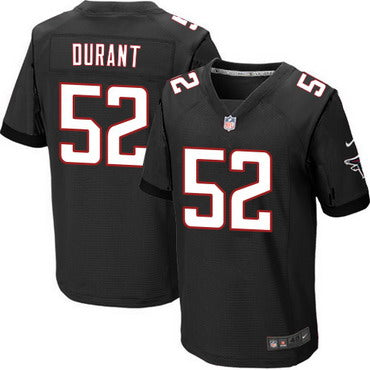 Mens Atlanta Falcons 52 Justin Durant Black Alternate Nfl Nike Elite Jersey