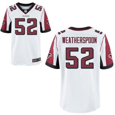 Mens Atlanta Falcons 52 Sean Weatherspoon White Road Nfl Nike Elite Jersey