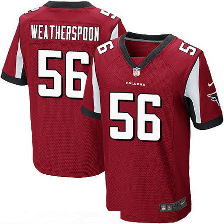 Mens Atlanta Falcons 56 Sean Weatherspoon Red Team Color Stitched Nfl Nike Elite Jersey