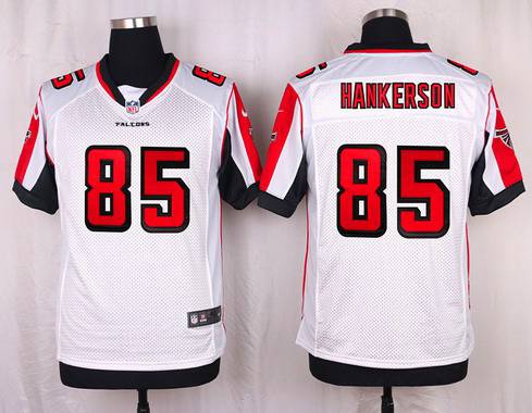Mens Atlanta Falcons 85 Leonard Hankerson White Road Nfl Nike Elite Jersey