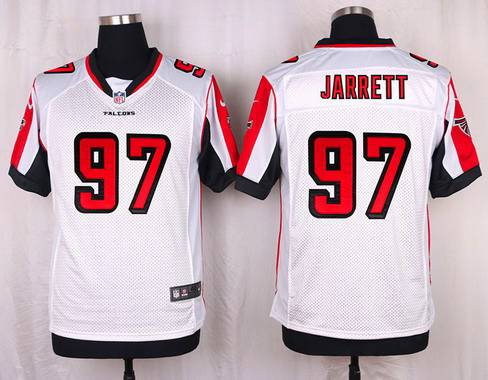 Mens Atlanta Falcons 97 Grady Jarrett White Road Nfl Nike Elite Jersey