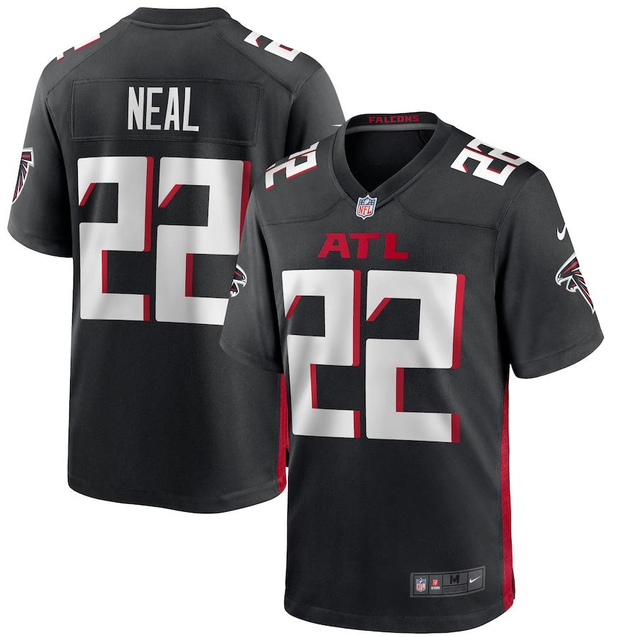 Mens Atlanta Falcons Keanu Neal Nike Black Game Jersey