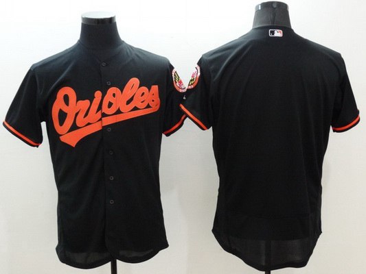 Mens Baltimore Orioles Blank Black Flexbase 2016 Mlb Player Jersey